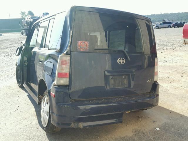 JTLKT324764089931 - 2006 TOYOTA SCION XB Blau Foto 3