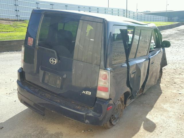 JTLKT324764089931 - 2006 TOYOTA SCION XB Blau Foto 4