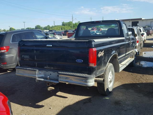 1FTHF26F8VEA91022 - 1997 FORD F250 BLACK photo 4