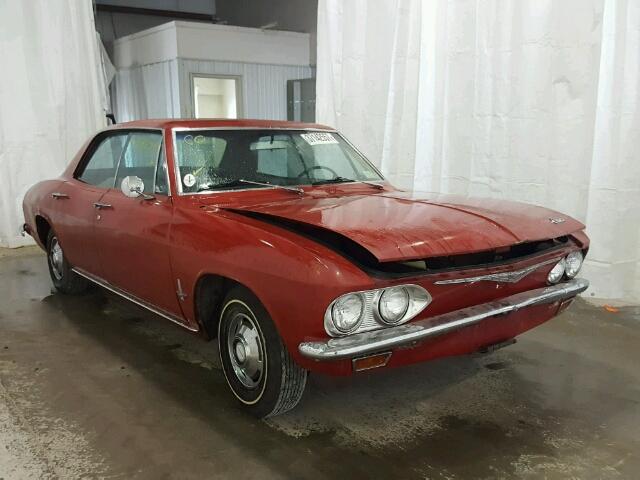 105395L112932 - 1965 CHEVROLET CORVAIR RED photo 1