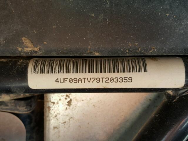 4UF09ATV79T203359 - 2009 ARCTIC CAT ARTIC CAT Зеленый фото 10