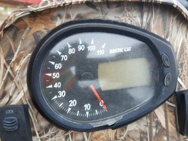 4UF09ATV79T203359 - 2009 ARCTIC CAT ARTIC CAT Зеленый фото 8