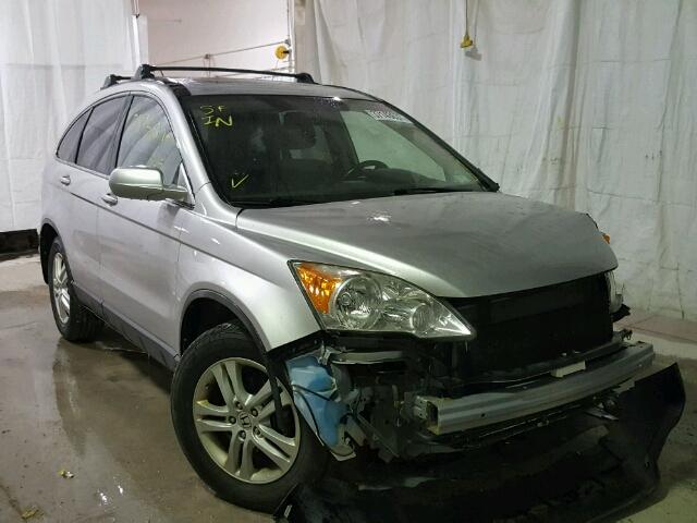 JHLRE4H76AC009547 - 2010 HONDA CR-V EXL GRAY photo 1