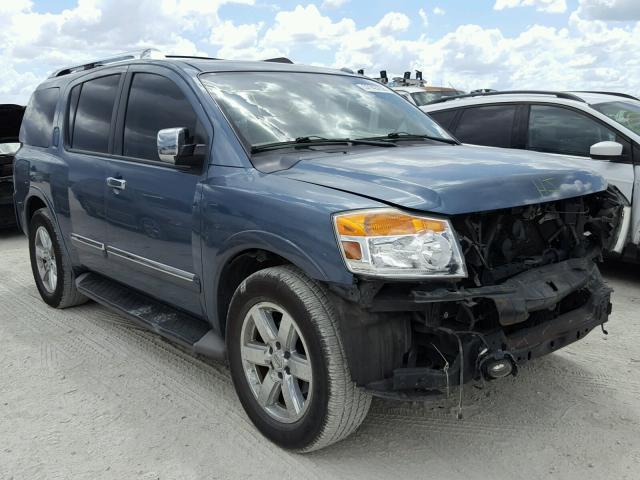 5N1BA0NFXBN605812 - 2011 NISSAN ARMADA PLA BLUE photo 1