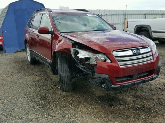 4S4BRBCCXD3257375 - 2013 SUBARU OUTBACK 2. RED photo 1