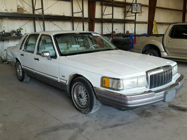 1LNCM82W1MY781311 - 1991 LINCOLN TOWN CAR S WHITE photo 1