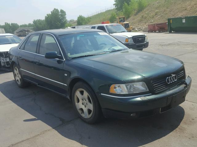 WAUFL54D91N005680 - 2001 AUDI A8 QUATTRO GREEN photo 1