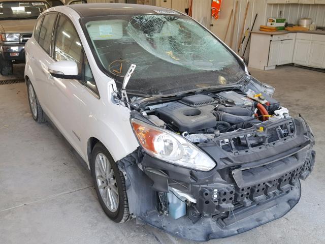 1FADP5BU3DL547820 - 2013 FORD C-MAX SEL WHITE photo 1