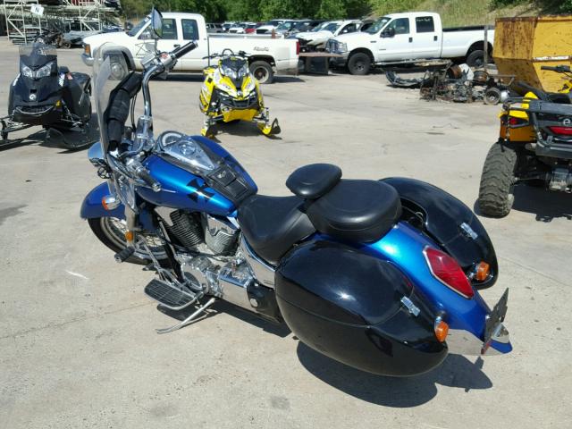 1HFSC52064A108008 - 2004 HONDA VT1300 S BLUE photo 3