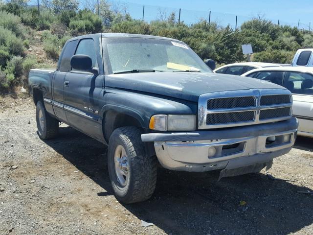 1B7HF13Z0WJ103620 - 1998 DODGE RAM 1500 GREEN photo 1