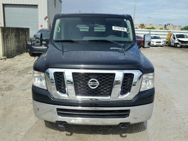 5BZAF0AA9GN851477 - 2016 NISSAN NV 3500 BLACK photo 9