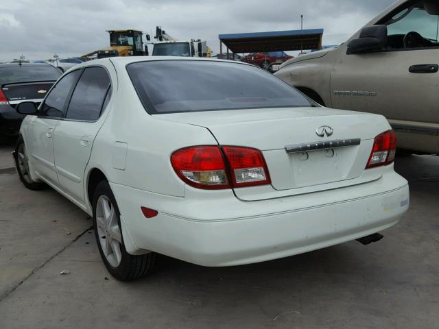 JNKDA31A93T109128 - 2003 INFINITI I35 WHITE photo 3