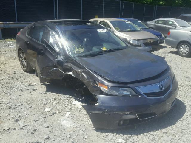 19UUA8F5XDA004753 - 2013 ACURA TL TECH CHARCOAL photo 1