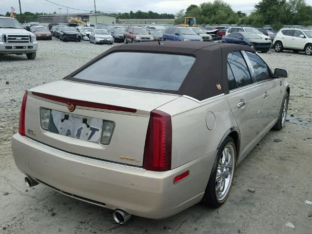 1G6DL67A080137710 - 2008 CADILLAC STS BEIGE photo 4