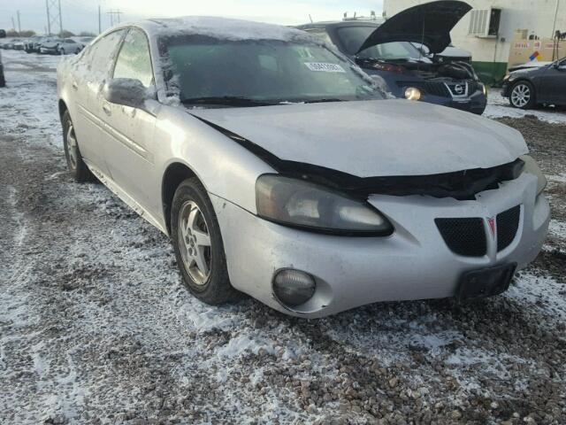 2G2WP522041108148 - 2004 PONTIAC GRAND PRIX Сріблястий фото 1