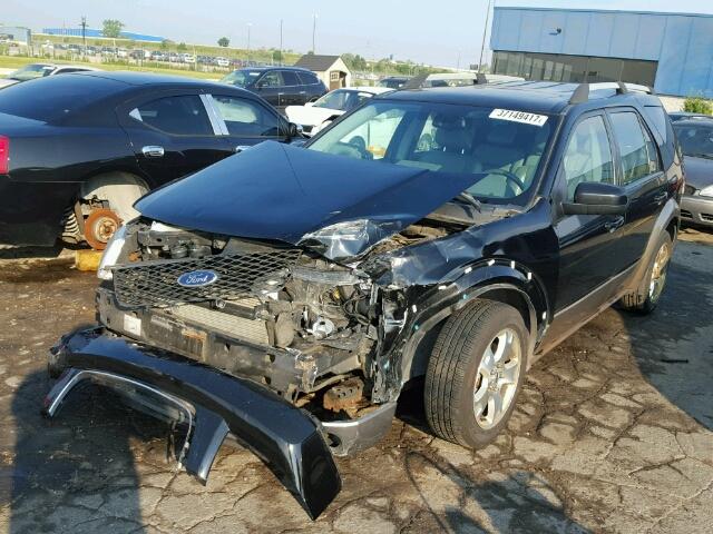 1FMDK02165GA01472 - 2005 FORD FREESTYLE BLACK photo 2