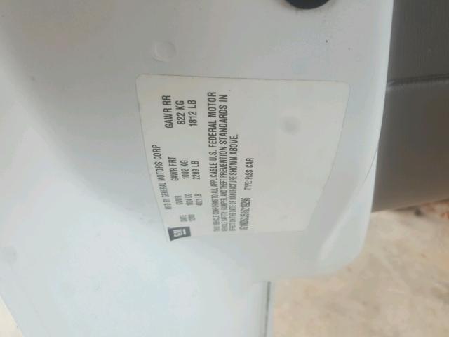 1G1NE52JXY6154209 - 2000 CHEVROLET MALIBU LS Ağ foto 10