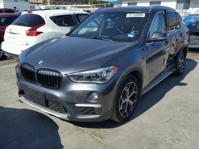 WBXHT3C30G5E56133 - 2016 BMW X1 XDRIVE2 GRAY photo 2