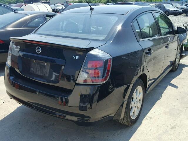 3N1AB6AP5CL775188 - 2012 NISSAN SENTRA 2.0 BLACK photo 4