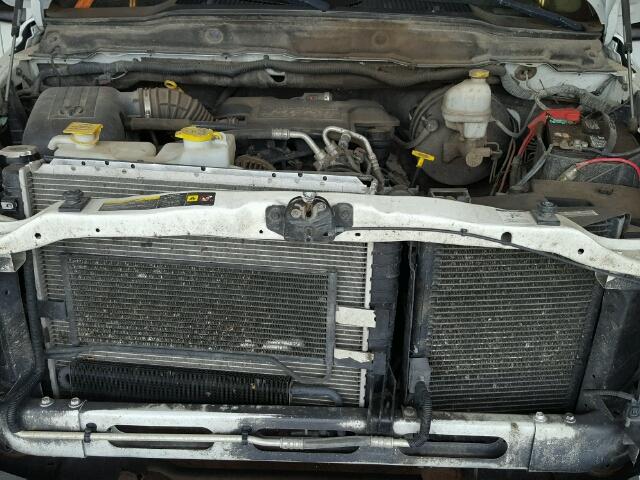 3D7KS28DX5G857442 - 2005 DODGE RAM 2500 S WHITE photo 7