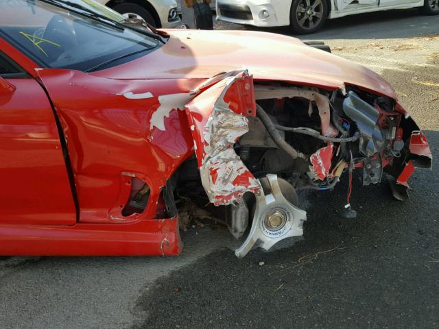 JM1FD3314P0200636 - 1993 MAZDA RX7 RED photo 10