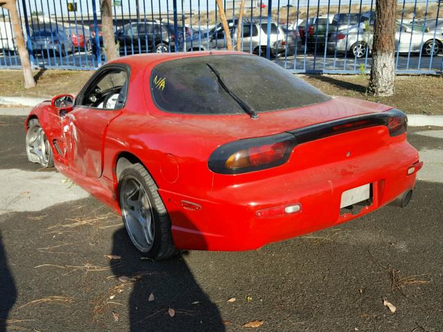 JM1FD3314P0200636 - 1993 MAZDA RX7 RED photo 3