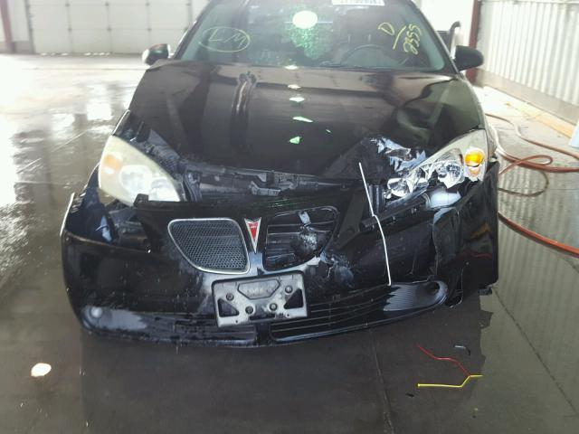 1G2ZH58N274102355 - 2007 PONTIAC G6 GT BLACK photo 9