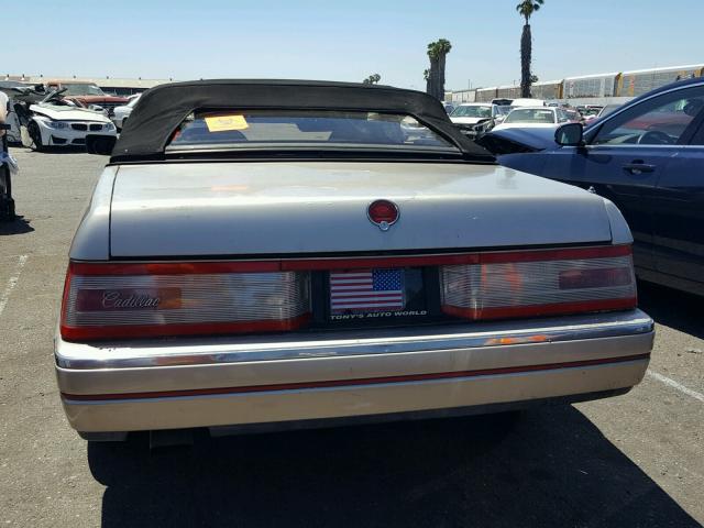 1G6VS3385LU125918 - 1990 CADILLAC ALLANTE GOLD photo 6