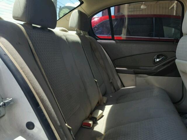 1G1ZS57F87F145960 - 2007 CHEVROLET MALIBU LS WHITE photo 6
