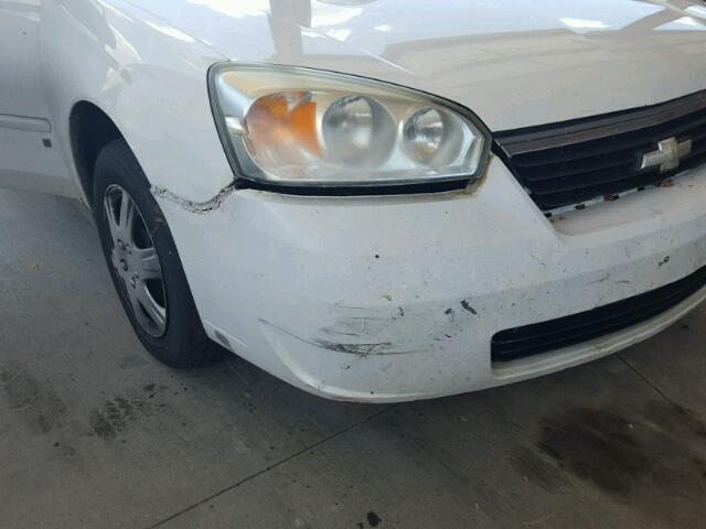 1G1ZS57F87F145960 - 2007 CHEVROLET MALIBU LS WHITE photo 9
