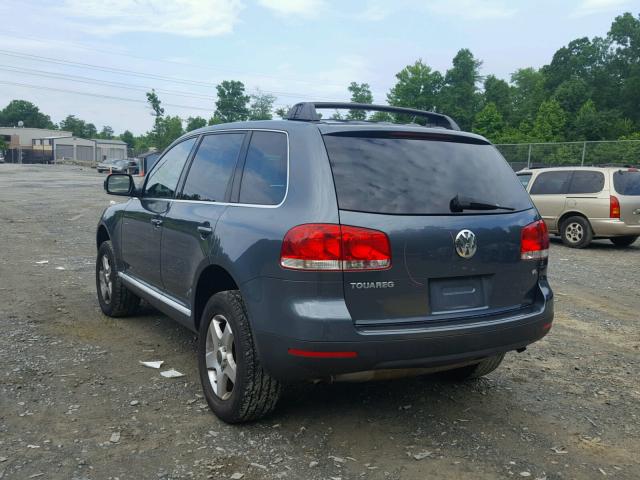 WVGBC77L04D068768 - 2004 VOLKSWAGEN TOUAREG 3. BLUE photo 3