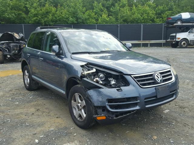 WVGBC77L04D068768 - 2004 VOLKSWAGEN TOUAREG 3. BLUE photo 9