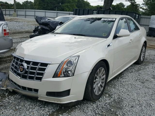 1G6DE5E54D0146690 - 2013 CADILLAC CTS LUXURY CREAM photo 2