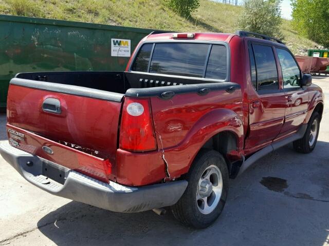 1FMDU77K95UA94123 - 2005 FORD EXPLORER S 红色 照片 4