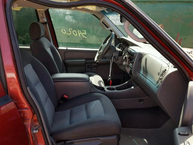 1FMDU77K95UA94123 - 2005 FORD EXPLORER S 红色 照片 5
