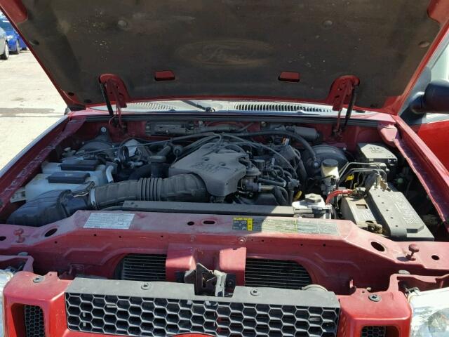 1FMDU77K95UA94123 - 2005 FORD EXPLORER S 红色 照片 7