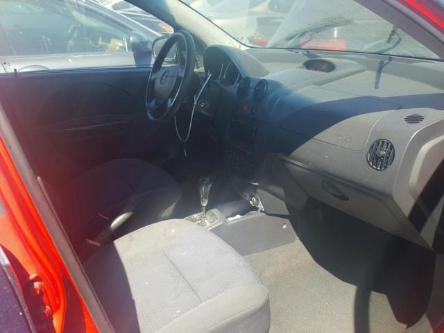 KL1TD56666B662289 - 2006 CHEVROLET AVEO BASE Көк фото 5