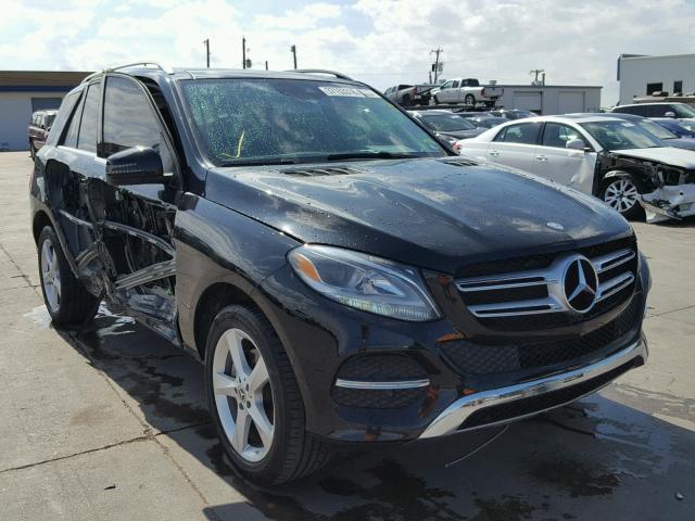 4JGDA5JB3GA620028 - 2016 MERCEDES-BENZ GLE 350 BLACK photo 1