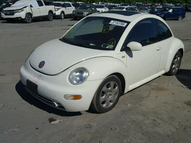 3VWCK21C63M423319 - 2003 VOLKSWAGEN NEW BEETLE 白色 照片 2