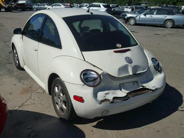 3VWCK21C63M423319 - 2003 VOLKSWAGEN NEW BEETLE 白色 照片 3