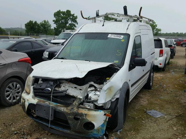 NM0LS7BN7BT043533 - 2011 FORD TRANSIT CO WHITE photo 2