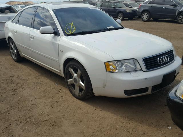 WAULD64BX3N064664 - 2003 AUDI A6 2.7T QU WHITE photo 1