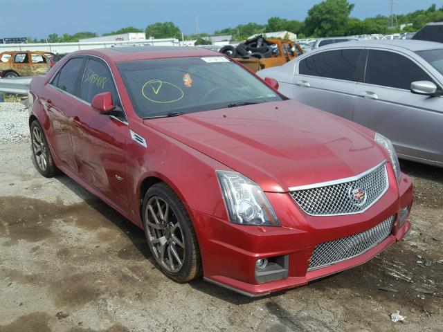 1G6DN57P390164037 - 2009 CADILLAC CTS-V RED photo 1