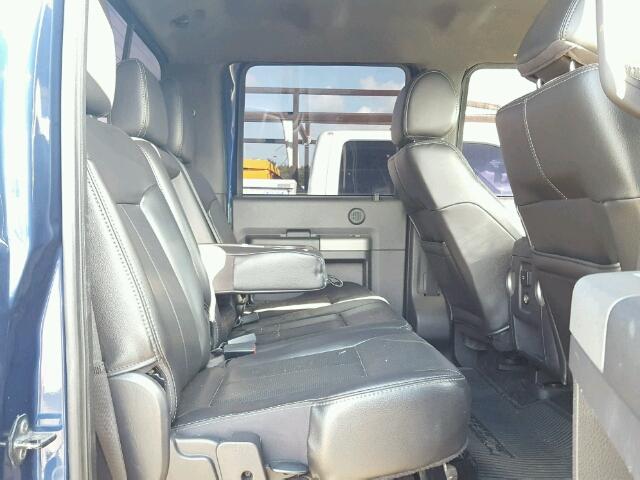 1FT7W2BT8CEA15028 - 2012 FORD F250 BLUE photo 6