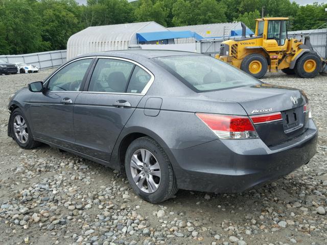 1HGCP2F47CA224476 - 2012 HONDA ACCORD LXP GRAY photo 3