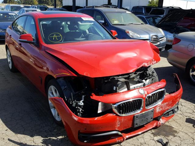 WBA3X5C5XFD562046 - 2015 BMW 328 XIGT RED photo 1