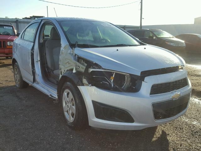 1G1JA5SH7F4165930 - 2015 CHEVROLET SONIC LS 银色 照片 1