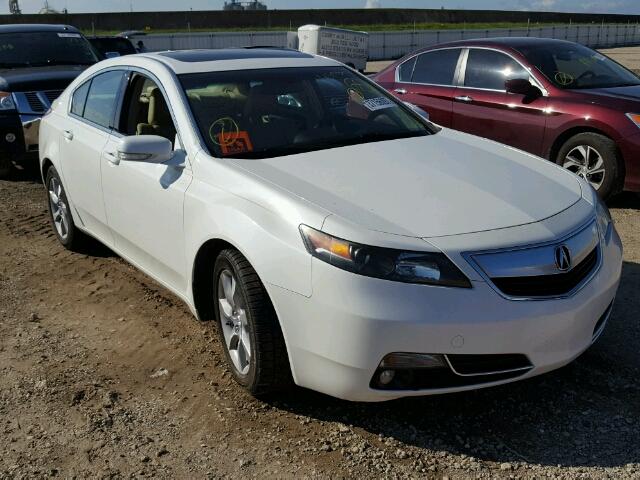 19UUA8F23CA012231 - 2012 ACURA TL WHITE photo 1