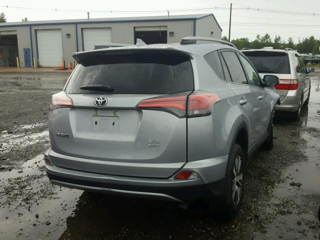 2T3RFREV3JW755414 - 2018 TOYOTA RAV4 ADVEN SILVER photo 4