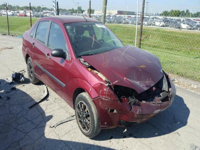 1FAFP34N66W203399 - 2006 FORD FOCUS ZX4 MAROON photo 1